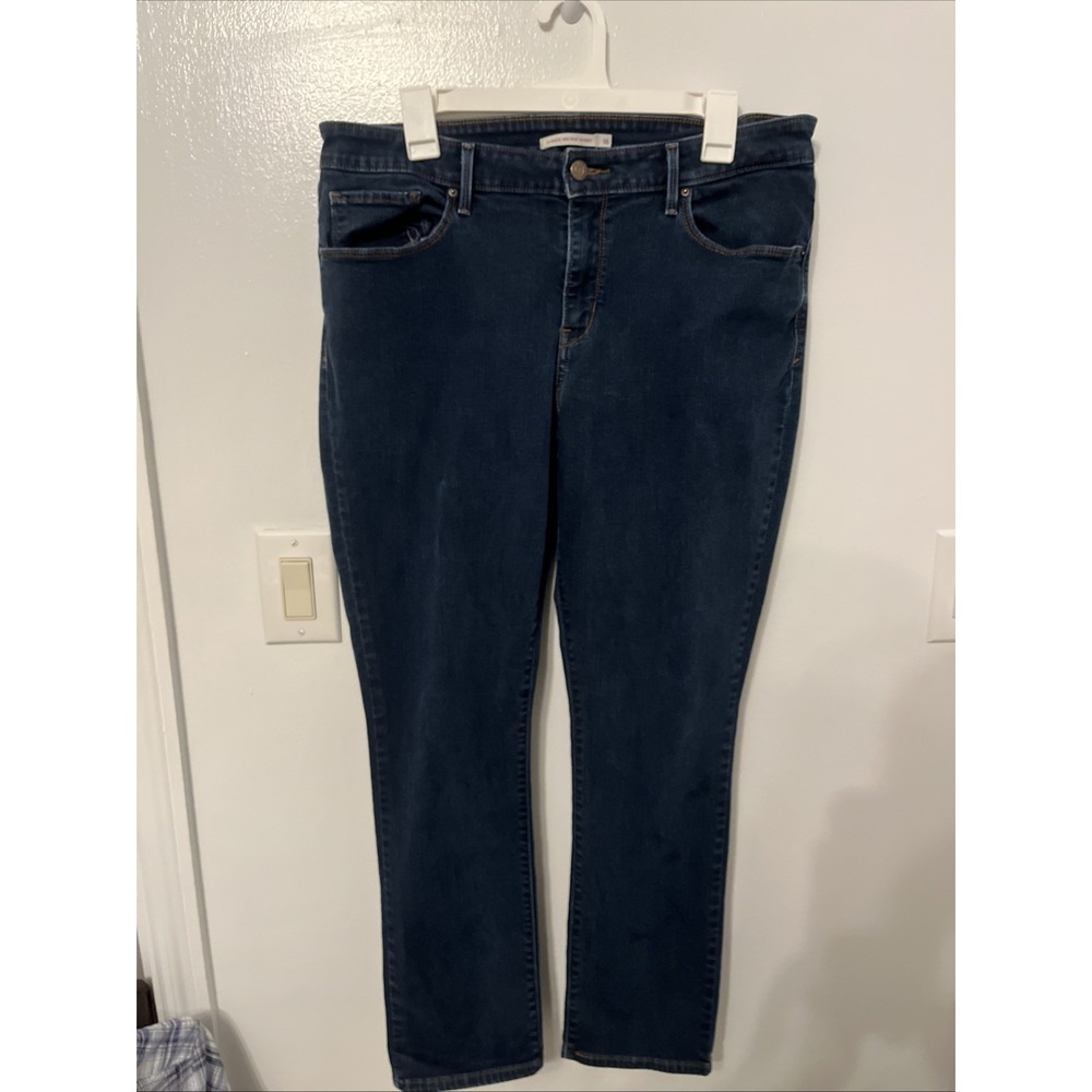 Women's Levis Classic Mid Rise Skinny - Size 16 - Waist 33 - Length 30 Jeans 👖
